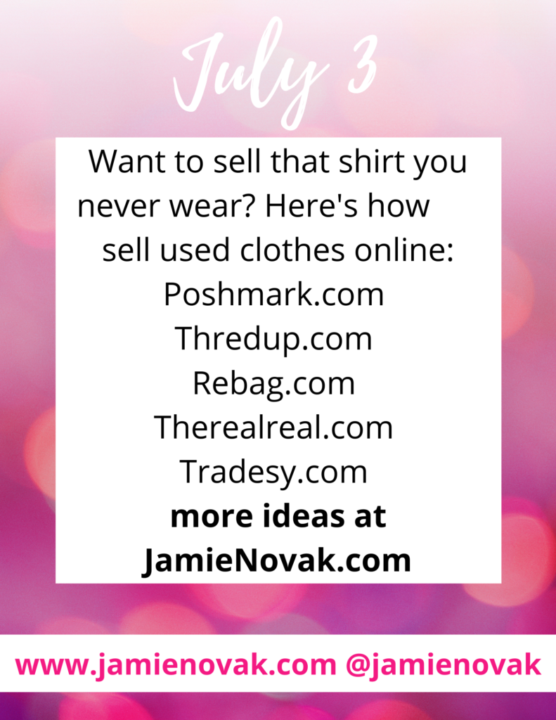 Where can I sell used clothes online